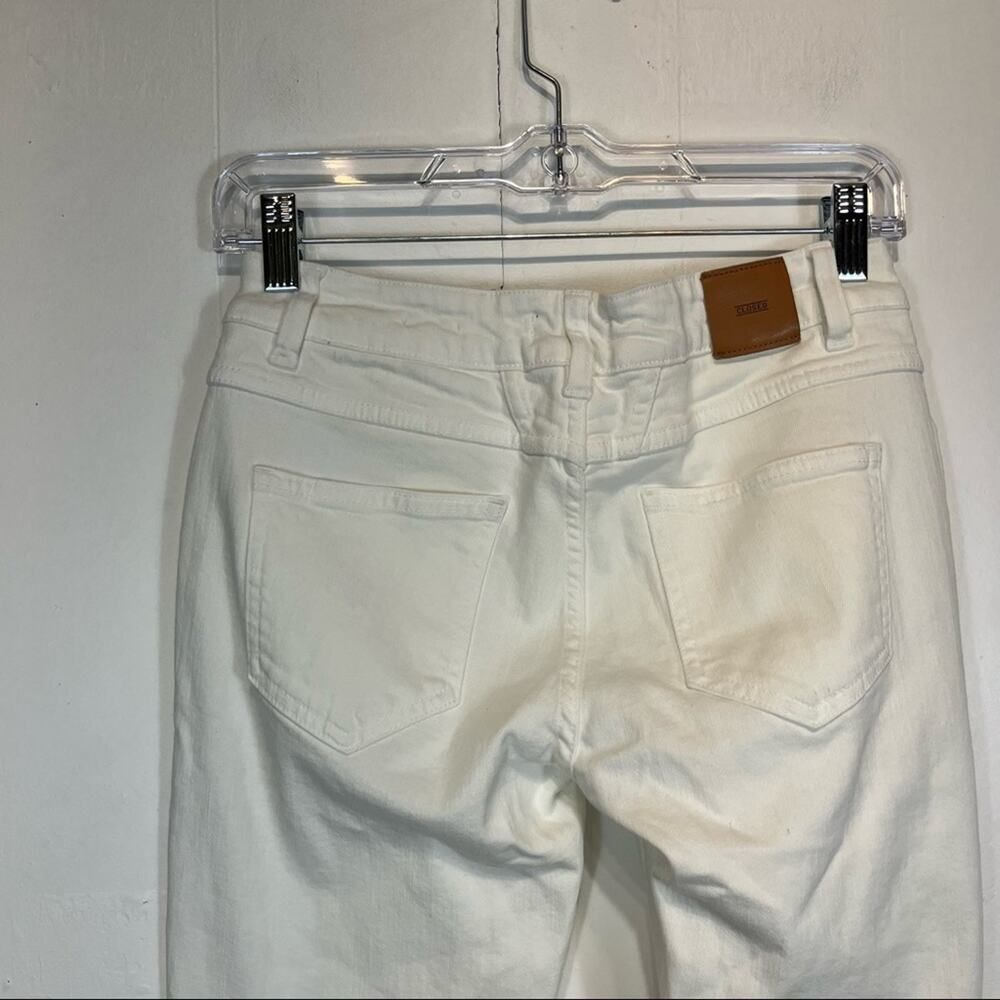 Closed Denim White Pedal Pusher Skinny Leg Jeans Size Woman's 25 - Picture 4 of 8